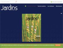 Tablet Screenshot of jardinsdefrance.org